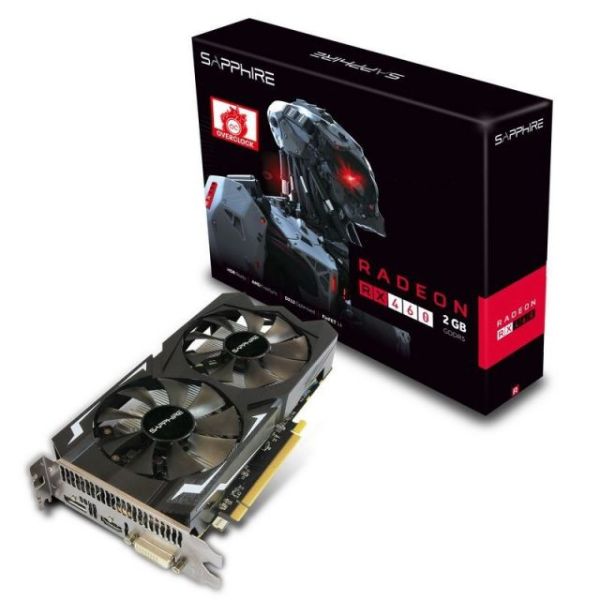 11257-10-20G RADEON RX 460 2G GDDR5 PCI-E HDMI / DVI-D