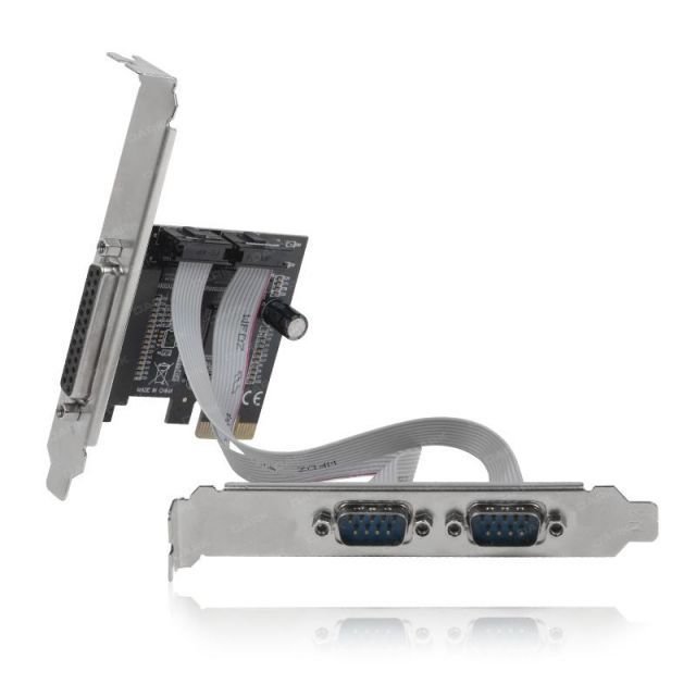 DK-AC-PEP32 CVT 1x Paralel Port, 2x RS232 Seri Port PCI-Express Kart