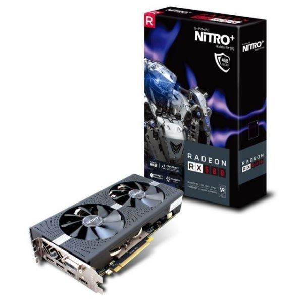11265-07-20G RX580 4GB 256B GDDR5 DVID/HDMI/DP AMD Ekran Kartı