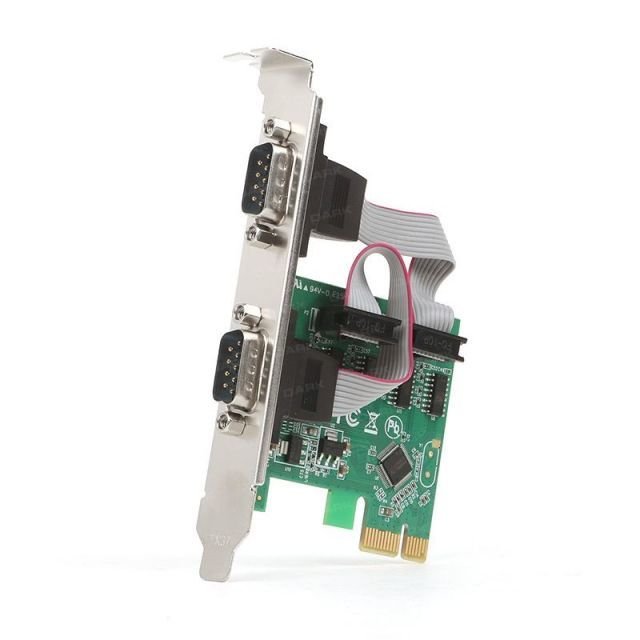 DK-AC-PERS232 2 Port Seri Bağlantı PCI Express x1 Kart