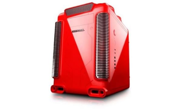 STEAMCASTLE-RD 2xUSB 2.0, 2xUSB 3.0, 1xAudio, 1xMic Kırmızı Kasa