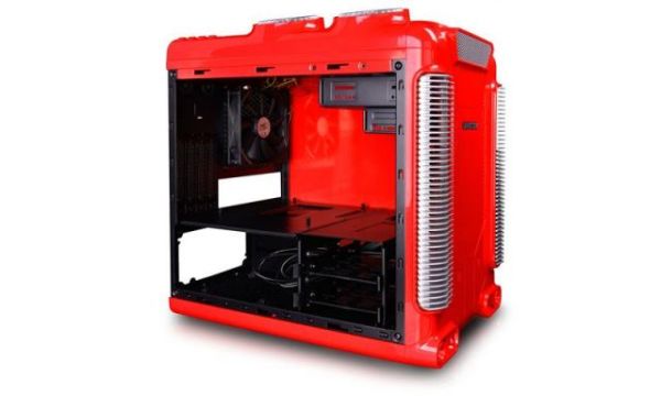 STEAMCASTLE-RD 2xUSB 2.0, 2xUSB 3.0, 1xAudio, 1xMic Kırmızı Kasa