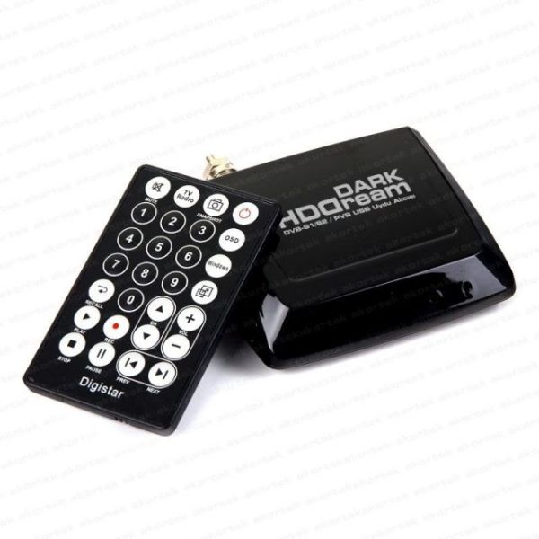 DK-AC-TVUSBDVBS2 Zaman Ayarlı Kayıt, Harici Mobile USB DVB S/S2 Uydu TV Kartı
