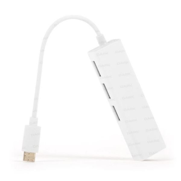 DK-AC-U31X23L USB3.1 Type-C - 3xUSB2.0 HUB+ 10/100 Ethernet Dönüştürücü
