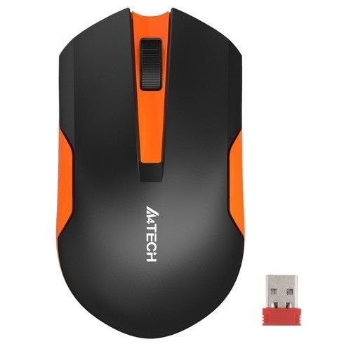 G3-200N-TURUNCU WRL 1000DPI V-Track 3B+1 Siyah,Turuncu Mouse