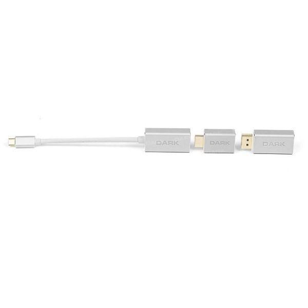 DK-AC-U31X6 USB3.1 Type C - DP HDMI VGA 6x Çevirici