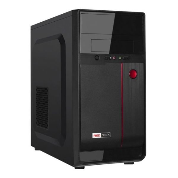 M208BR 250W Powerlı Penceresiz Micro ATX Siyah Kasa