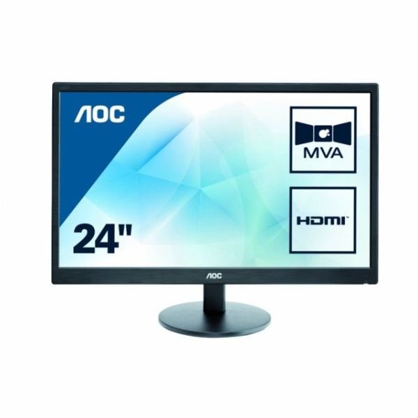 M2470SWH 23,6'',1920x1080,5ms,60 Hz,VGA-2xHDMI,MVA,Multimedya Siyah Monitör