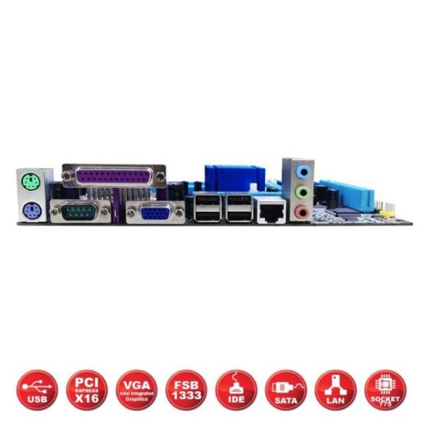 G41-ICH7 Intel G41 775 DDR3 1333MHz VGA Anakart