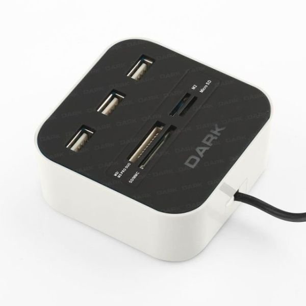 DK-AC-UCR202W USB 2.0 External 49 in 1 Kart Okuyucu Beyaz