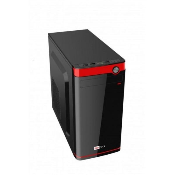 M303BR 300W Powerlı Penceresiz Micro ATX Siyah,Kırmızı Kasa