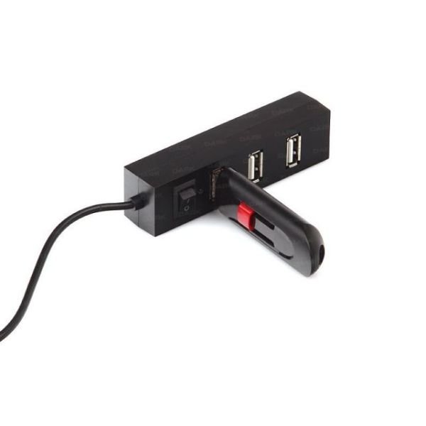 DK-AC-USB241 USB2.0 Hub 4 Port Açma/Kapama Butonlu Çoklayıcı