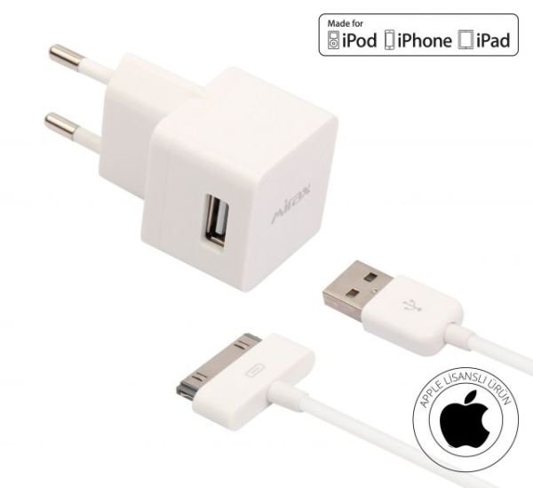 SWT-4210 Iphone 4/ 4S Şarj Kiti Apple Lisansli Ür