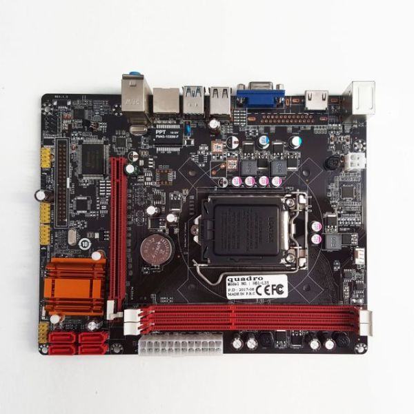 QUADRO-H61-L3Y Intel H61 1155 DDR3 1600MHz VGA/HDMI Anakart