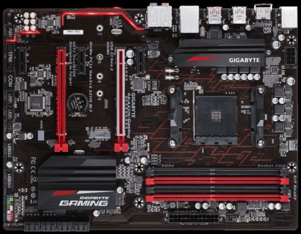 GA-AX370-GAM AMD X370 AM4 DDR4 3200MHz HDMI Gaming Anakart