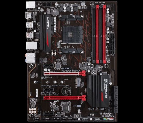 GA-AX370-GAM AMD X370 AM4 DDR4 3200MHz HDMI Gaming Anakart