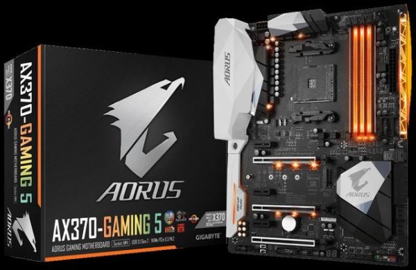 GA-AX370-GAM-5 AMD X370 AM4 DDR4 3200MHz HDMI Gaming Anakart