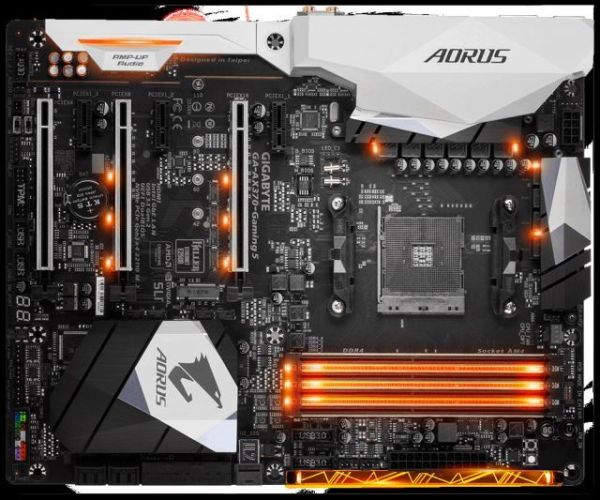 GA-AX370-GAM-5 AMD X370 AM4 DDR4 3200MHz HDMI Gaming Anakart