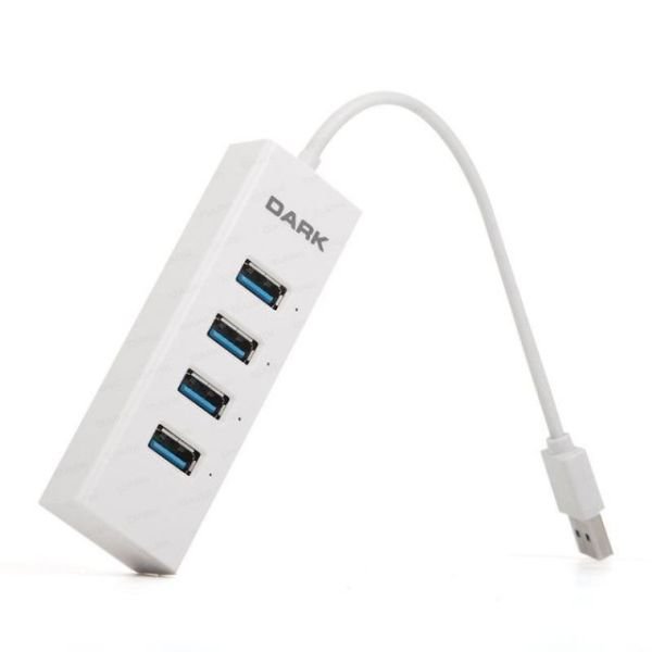 DK-AC-USB343 4 PORT USB3.0 BEYAZ USB HUB (ÇOKLAYICI)