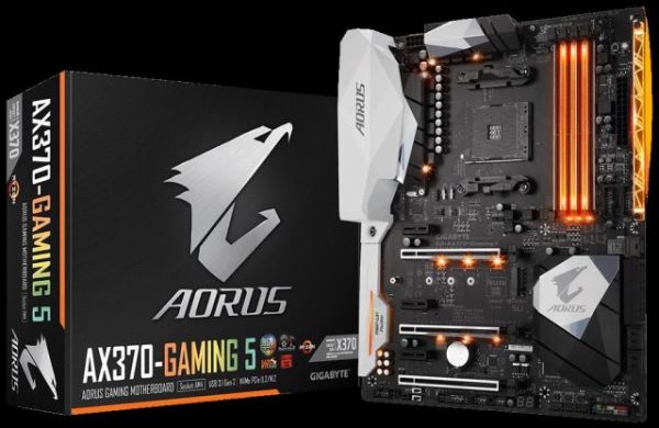 GA-AX370-GAM-K5 AMD X370 AM4 DDR4 3200MHz HDMI Gaming Anakart