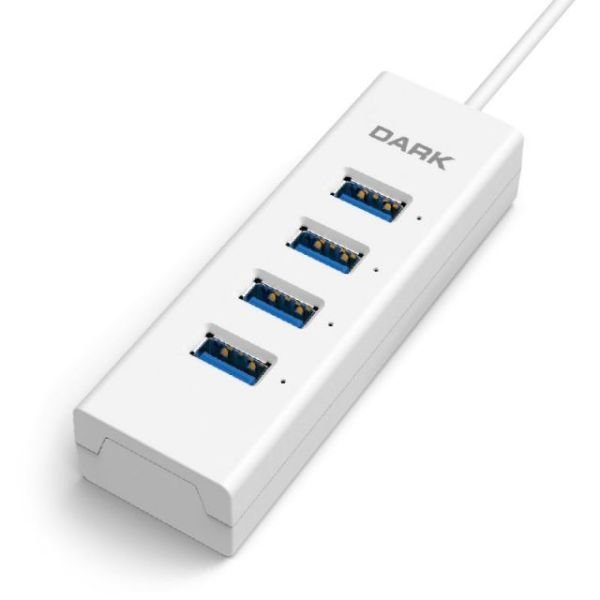 DK-AC-USB343 4 PORT USB3.0 BEYAZ USB HUB (ÇOKLAYICI)