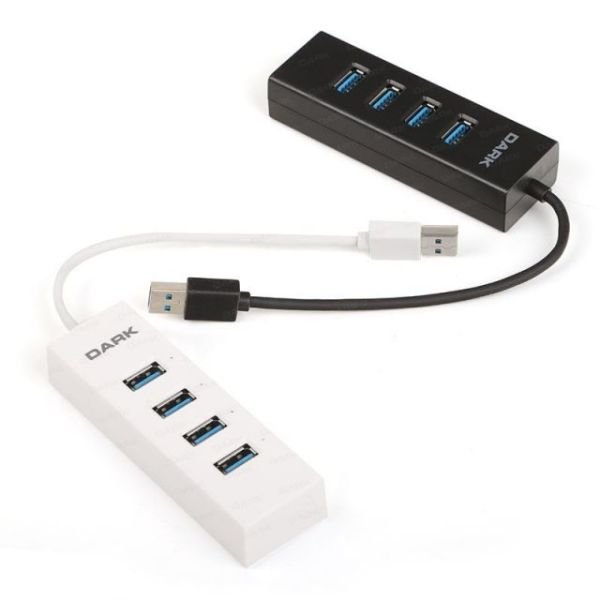 DK-AC-USB343 4 PORT USB3.0 BEYAZ USB HUB (ÇOKLAYICI)