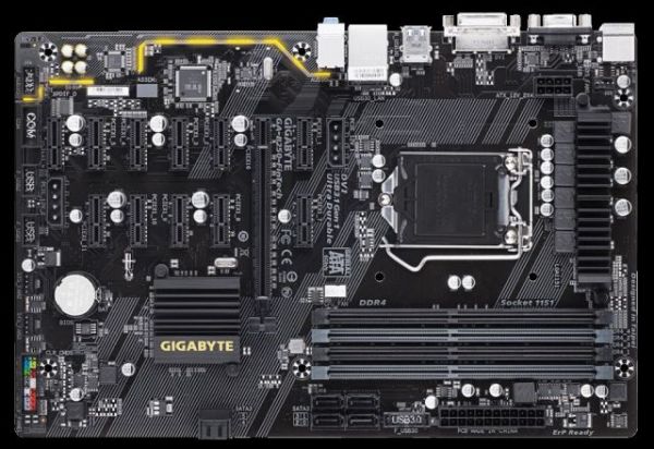 GA-B250-FINTECH Intel B250 1151 DDR4 2400MHz DVI Anakart