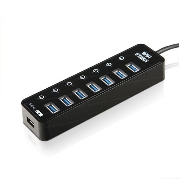 DK-AC-USB371 7 PORT USB3.0 +1 PORT 2A ADAPTÖRLÜ USB HUB