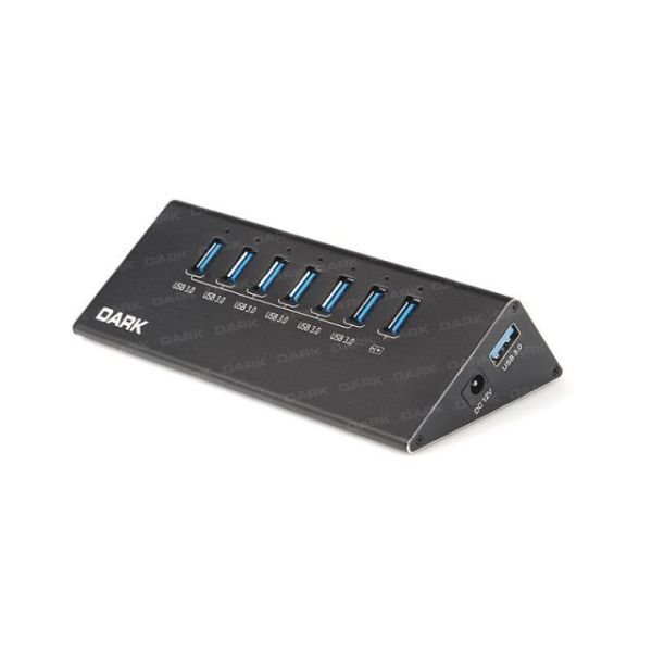 DK-AC-USB372 USB3.0 Hub 6+1 Hızlı Şarj Adaptörlü Çoklayıcı