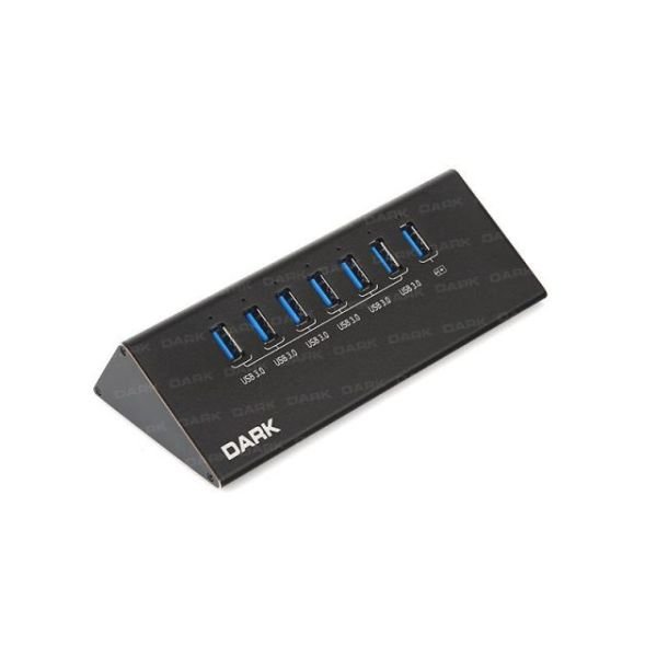 DK-AC-USB372 USB3.0 Hub 6+1 Hızlı Şarj Adaptörlü Çoklayıcı