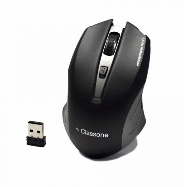 T120 2.4GHz 800/1200/1600DPI Nano Alıcılı Kablosuz Siyah Mouse