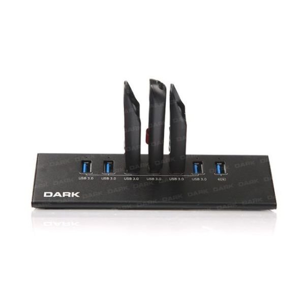 DK-AC-USB372 USB3.0 Hub 6+1 Hızlı Şarj Adaptörlü Çoklayıcı