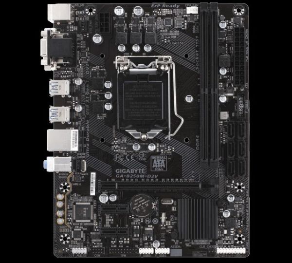 GA-B250M-D2V Intel B250 1151 DDR4 2400MHz DVI/VGA Anakart