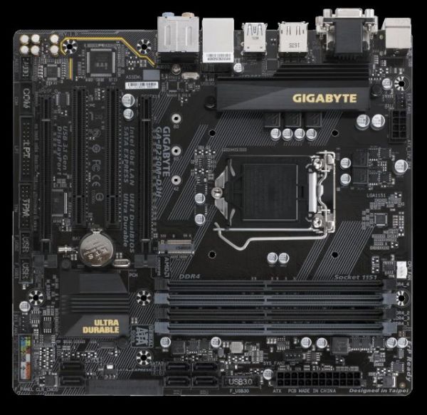 GA-B250M-D3H INTEL B250 1151 DDR4 2400MHZ HDMI&DVI-D ANAKART
