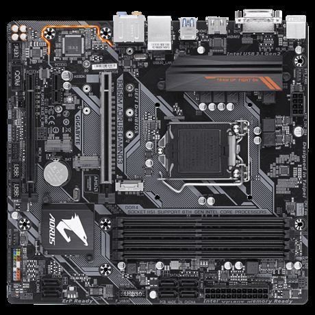 GAB36MAG3 Intel B360 1151 DDR4 2666MHz DVI-D/HDMI Gaming Anakart