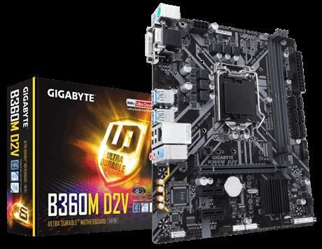 GAB36MD2V Intel B360 1151 DDR4 2666MHz DVI-I/DVI-D Anakart