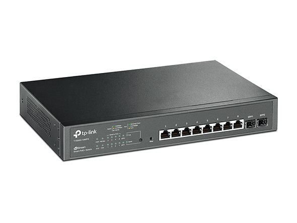 T1500G-10MPS 8 Port 10/100/1000Mbps Smart POE Switch