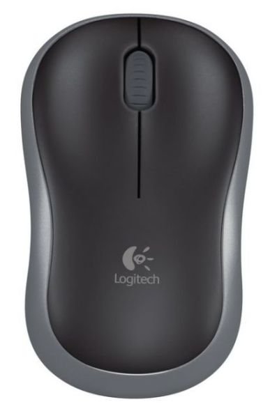 910-002235 M185 Kablosuz 1000DPI 3B+1 Optik Notebook Gri,Siyah Mouse