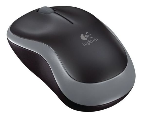 910-002235 M185 Kablosuz 1000DPI 3B+1 Optik Notebook Gri,Siyah Mouse