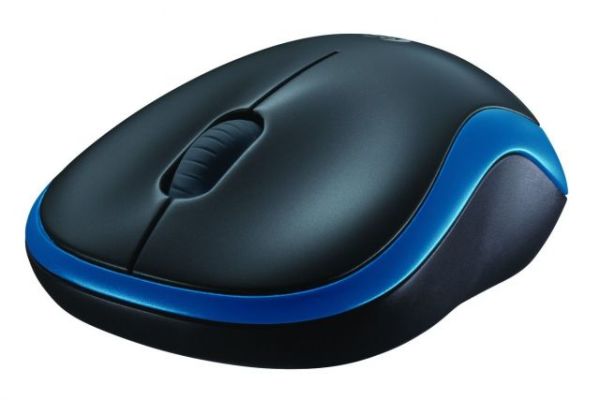 910-002236 M185 Kablosuz 1000DPI 3B+1 Optik Notebook Mavi Mouse