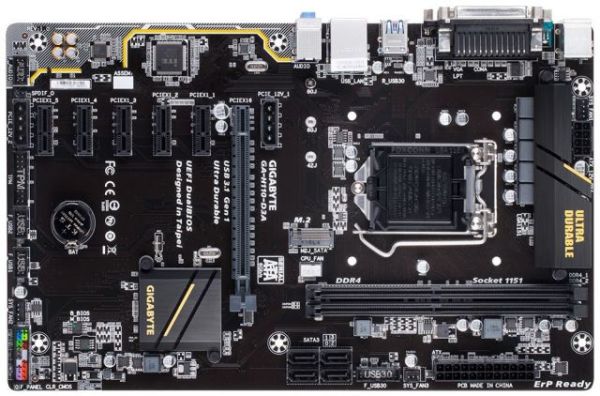GA-H110-D3A Intel H110 1151 DDR4 2400MHz VGA Anakart