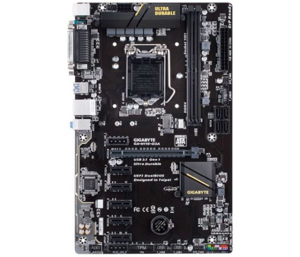 GA-H110-D3A Intel H110 1151 DDR4 2400MHz VGA Anakart
