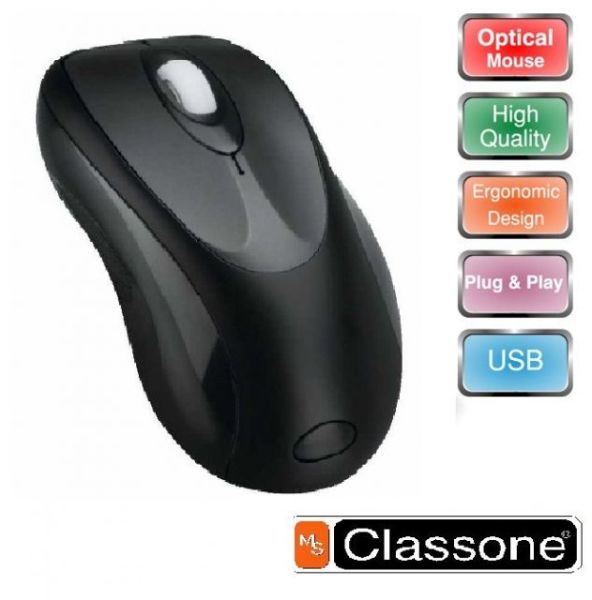 M58 USB 800DPI Optik Siyah Mouse