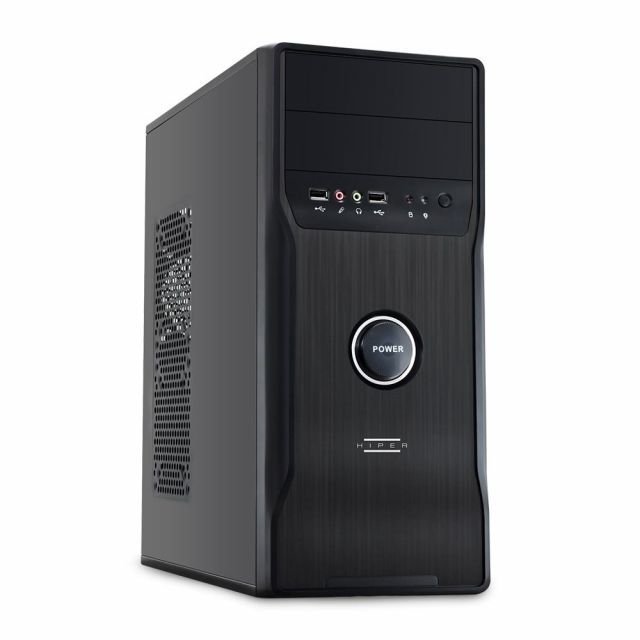 T-220 280W Powerlı Penceresiz Midi Tower Siyah Kasa