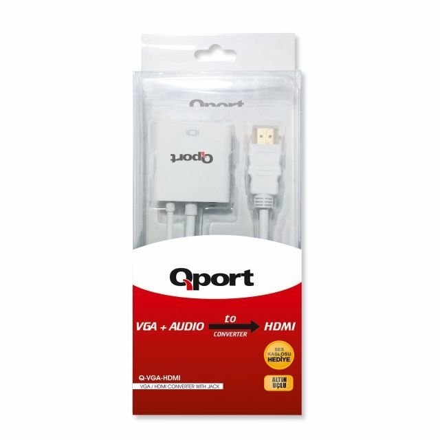 Q-VGA-HDMI VGA To HDMI Çevirici