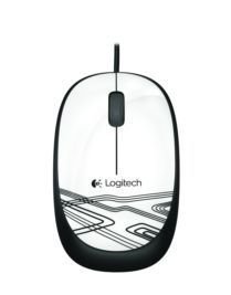 910-002944 M105 Kablolu USB Baglantılı Optik Beyaz Mouse