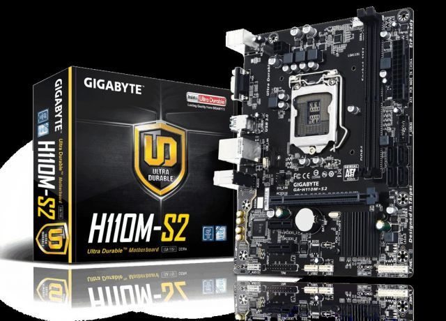 GA-H110M-S2 Intel H110 1151 DDR4 2133MHz VGA Anakart