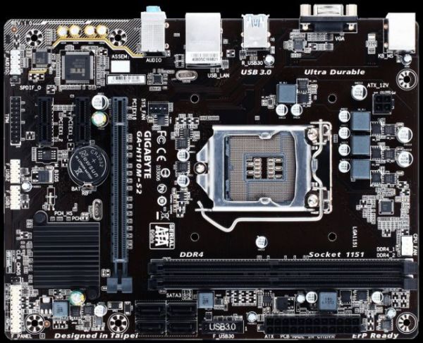 GA-H110M-S2 Intel H110 1151 DDR4 2133MHz VGA Anakart