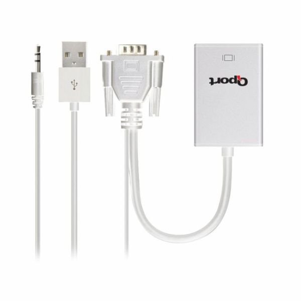 Q-VH VGA(M) to HDMI(F) Çevirici