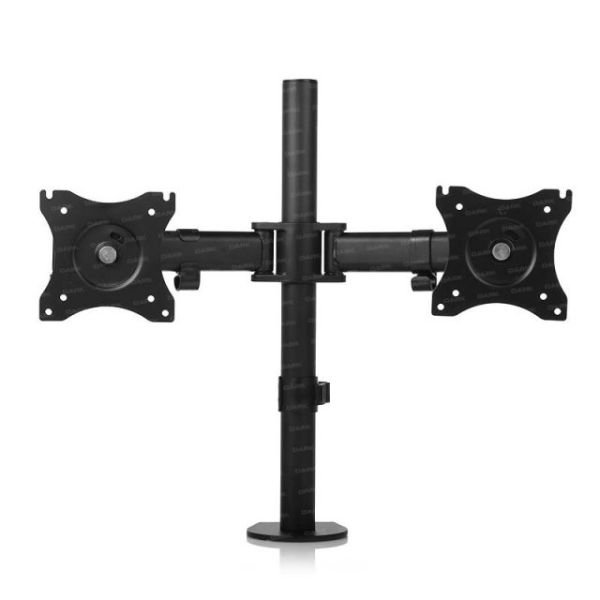 DK-AC-VM26 2 x 13''-27'' Monitör Destekli Masa Tipi LCD Monitör ve TV Kolu